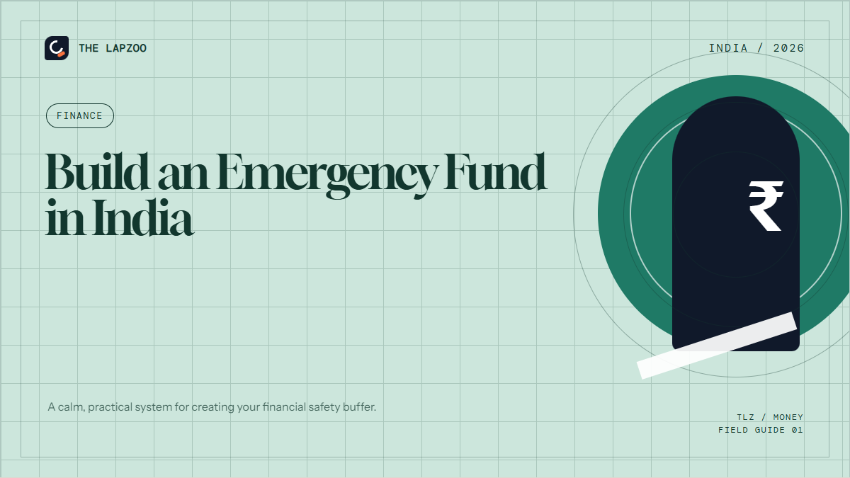 Emergency fund guide for India
