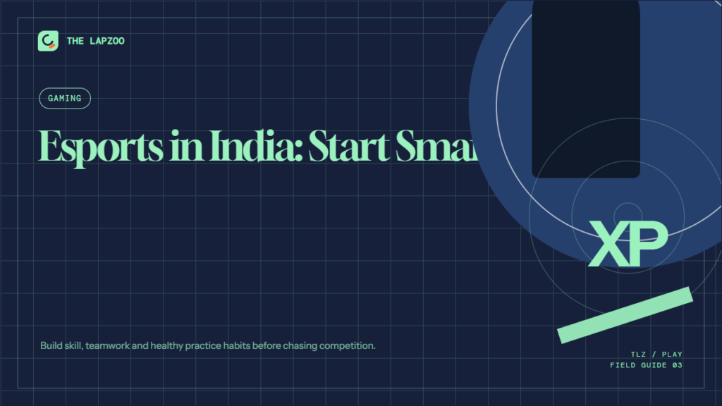 gaming esports beginners india